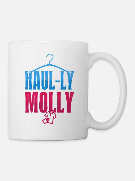 Thrift Shopper Haul-ly Molly Thrift Store - Tasse - Weiß