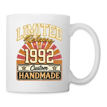 Limited 1992 Lustige Sprüche Geschenk Geburtstag - Tasse - Weiß - Rechts
