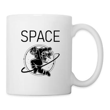 Astronaute de l’espace Weltraum Aliens - Mug blanc - blanc - Droite
