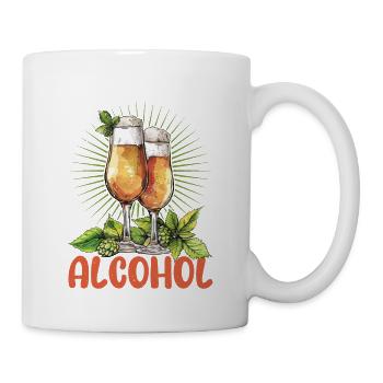 Adulting Requires Alcohol 2 - Tasse - Weiß - Rechts