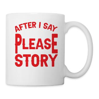 After Two 'That's Crazy' Wrap Up Story 2 - Tasse - Weiß - Rechts