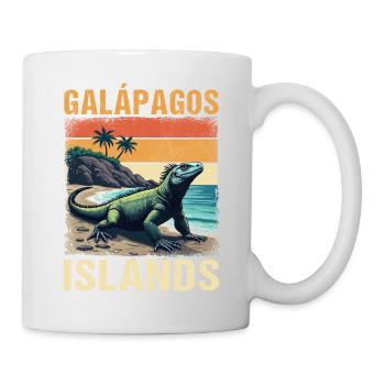 Îles Galapagos - Mug blanc - blanc - Droite