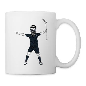 Skull Player - Tasse - Weiß - Rechts