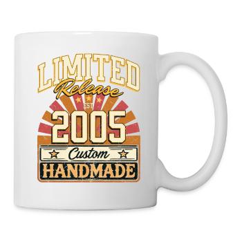 Limité 2005 drôle dictons cadeau anniversaire - Mug blanc - blanc - Droite