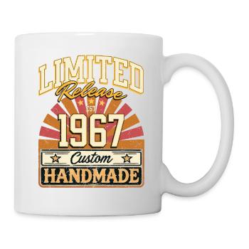 Limited 1967 Lustige Sprüche Geschenk Geburtstag - Tasse - Weiß - Rechts