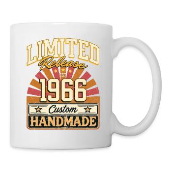 Limited 1966 Lustige Sprüche Geschenk Geburtstag - Tasse - Weiß - Rechts
