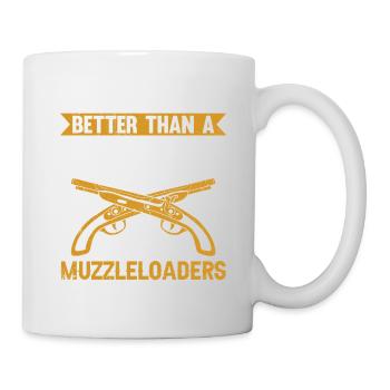 Vorderlader Muzzleloader Muzzle Loading - Tasse - Weiß - Rechts