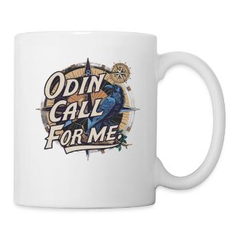 Nordischen Mythologie Wikinger-Raben für einen - Tasse - Weiß - Rechts
