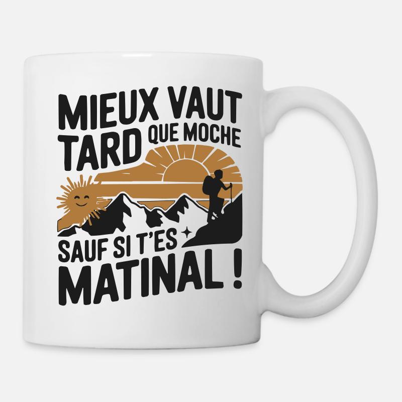 phrase drole - Mug blanc - blanc