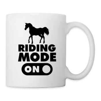 Funny horse saying - Mug - white - Right
