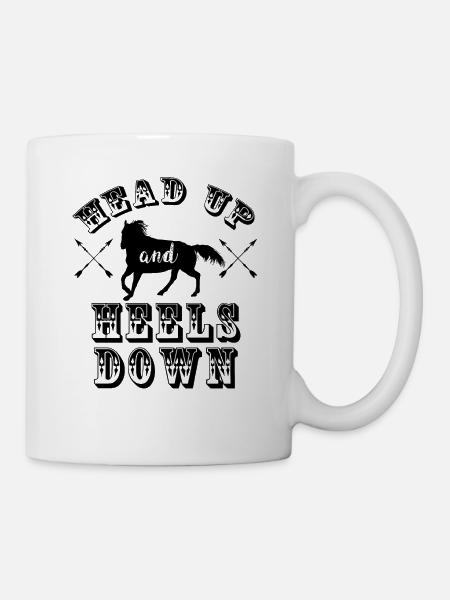Lustiger Pferdespruch - Tasse - Weiß