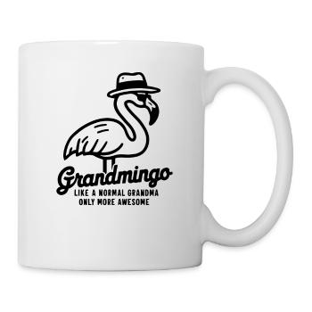 Grandmingo - Grandma with flamingo vibes and style - Mug - white - Right