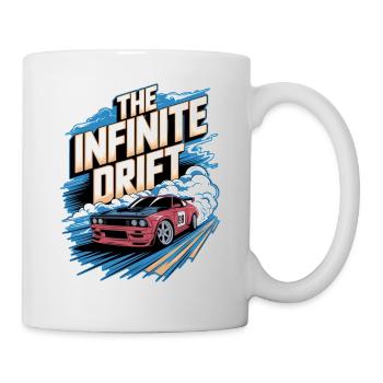Infinite Drift - Autorennen - Tasse - Weiß - Rechts