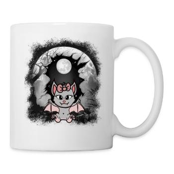 Halloween Bat Bats Kids Child - Mug - white - Right