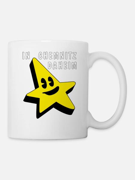 IN CHEMNITZ DAHEIM - Tasse - Weiß