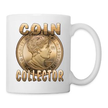 COIN COLLECTOR - Tasse - Weiß - Rechts