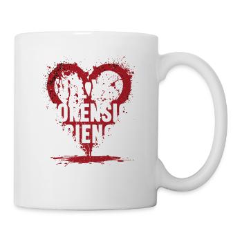 J’adore la criminalistique - Mug blanc - blanc - Droite
