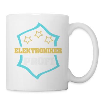 Cadeau pour technicien en électronique - Mug blanc - blanc - Droite