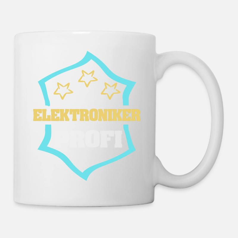 Cadeau pour technicien en électronique - Mug blanc - blanc