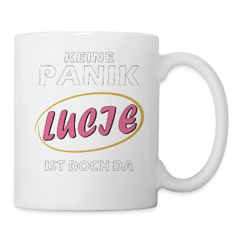 DON'T PANIC LUCIE - Mug - white - Right
