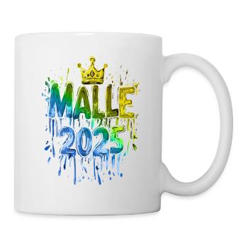 Malle 2025 Mallorca Colorful - Mug - white - Right