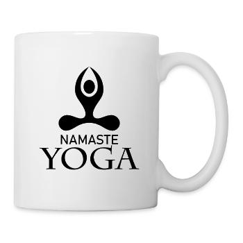 Yoga Meditation Spa - Tasse - Weiß - Rechts