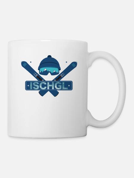 Ischgl Ski - Mug - white