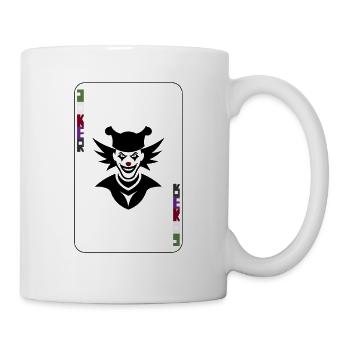 Joker Clown Gesicht Joker Clown Face - Tasse - Weiß - Rechts