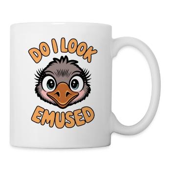 Emu Saying Australia Emus Funny Emu Gift - Mug - white - Right