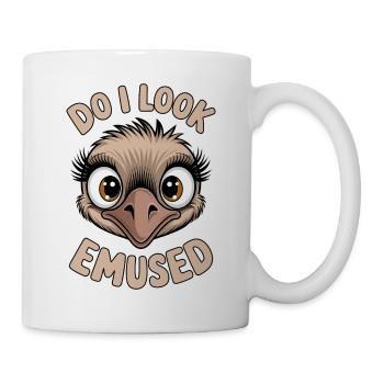 Emu Saying Australia Emus Funny Emu Gift - Mug - white - Right