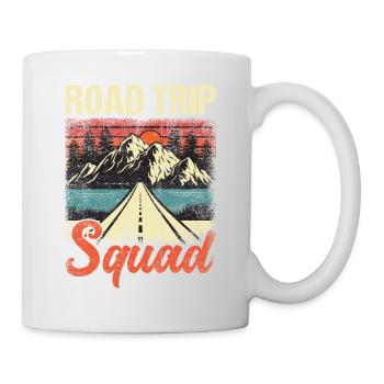 Escouade de road trip - Mug blanc - blanc - Droite