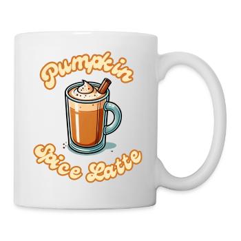 Pumpkin Spice Latte warm autumn vibes - Mug - white - Right