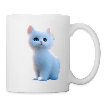 Chat Angora Blanc Chat Angora Chats Angora Mignons - Mug blanc - blanc - Droite