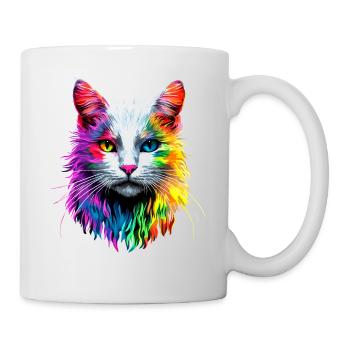 Chat Angora Blanc Chat Angora Chats Angora Mignons - Mug blanc - blanc - Droite