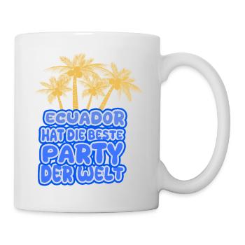 Geschenk für Ecuador - Tasse - Weiß - Rechts