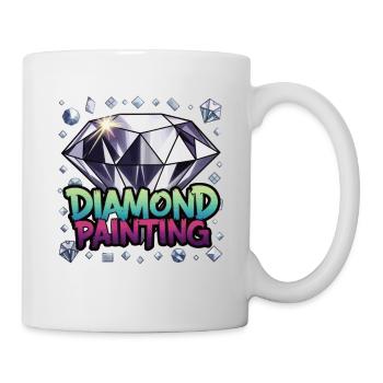 Diamond Painting Diamond Painter - Tasse - Weiß - Rechts
