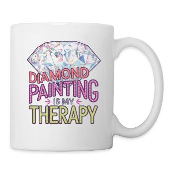 Diamond Painting Diamond Painter - Tasse - Weiß - Rechts