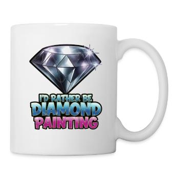 Diamond Painting Diamond Painter - Tasse - Weiß - Rechts