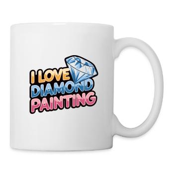 Diamond Painting Diamond Painter - Tasse - Weiß - Rechts
