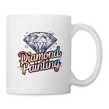 Diamond Painting Diamond Painter - Tasse - Weiß - Rechts
