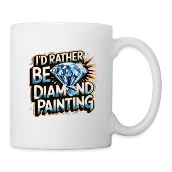 Diamond Painting Diamond Painter - Tasse - Weiß - Rechts