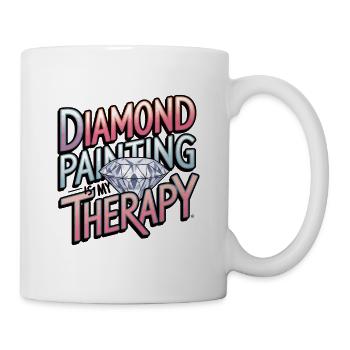 Diamond Painting Diamond Painter - Tasse - Weiß - Rechts