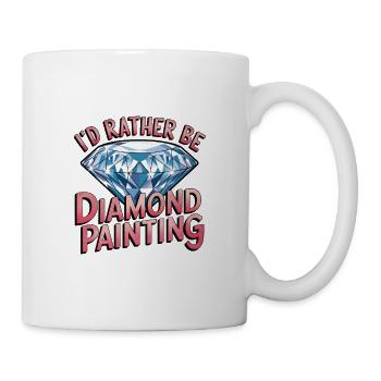 Diamond Painting Diamond Painter - Tasse - Weiß - Rechts
