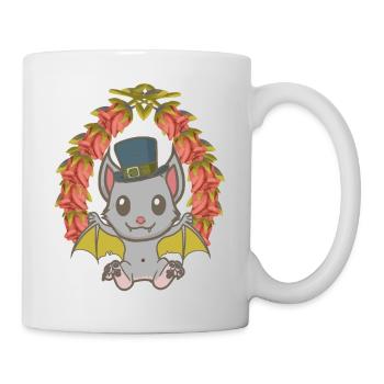 Halloween Bat Bats Kids Child - Mug - white - Right