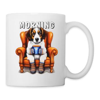 DOG MORNING - Mug - white - Right