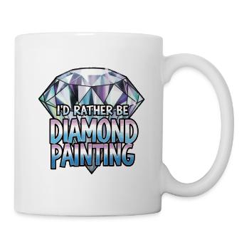 Diamond Painting Diamond Painter - Tasse - Weiß - Rechts