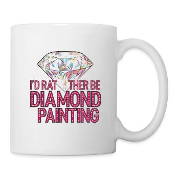Diamond Painting Diamond Painter - Tasse - Weiß - Rechts