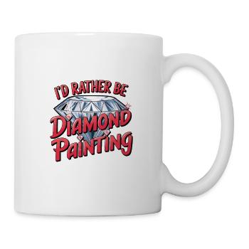 Diamond Painting Diamond Painter - Tasse - Weiß - Rechts