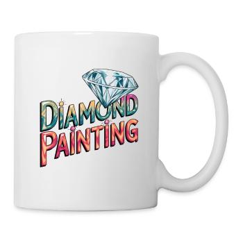 Diamond Painting Diamond Painter - Tasse - Weiß - Rechts