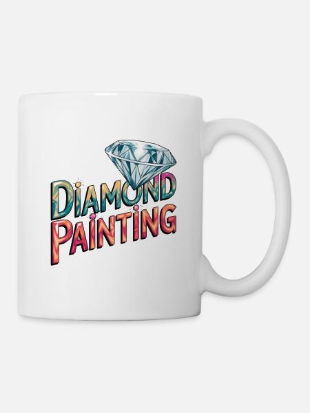 Diamond Painting Diamond Painter - Tasse - Weiß